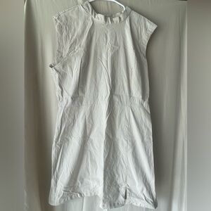 Anthropologie Cream Sleeveless Top